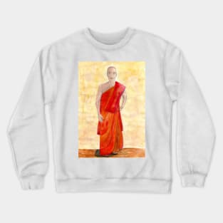 Buddhist monk Crewneck Sweatshirt